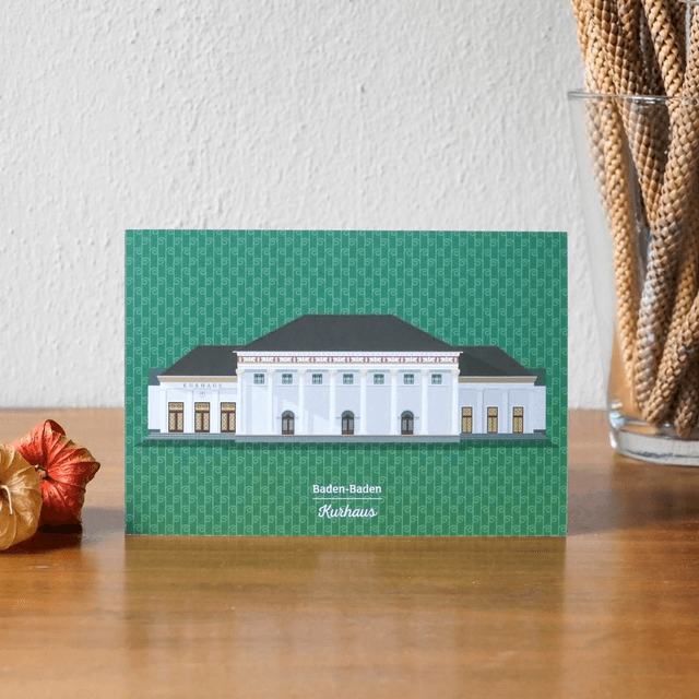 Postkarte "Kurhaus, Baden-Baden"